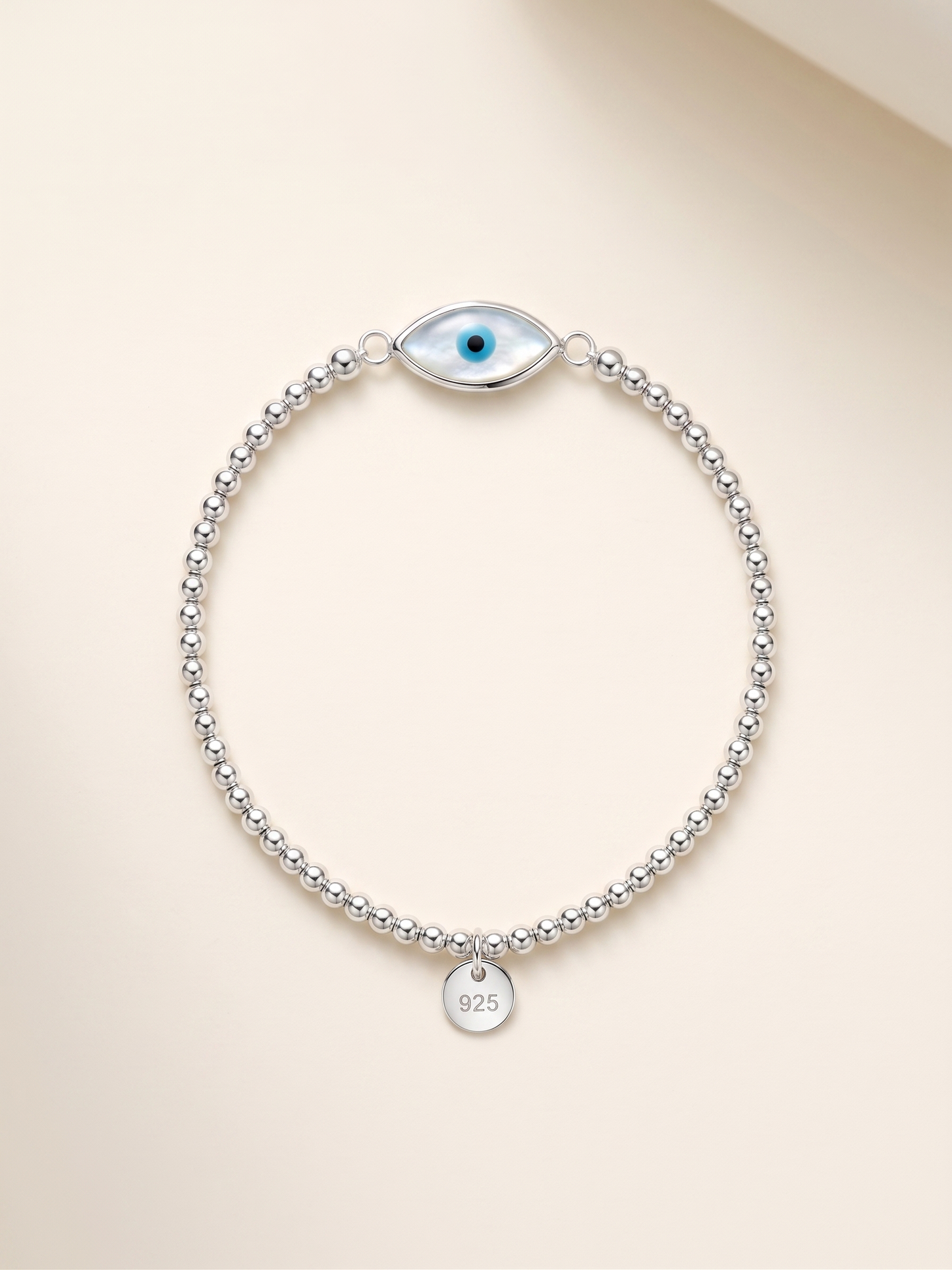 Luminous Gaze Evil Eye Stretch Bracelet