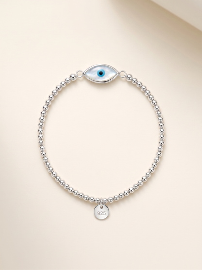 Luminous Gaze Evil Eye Stretch Bracelet