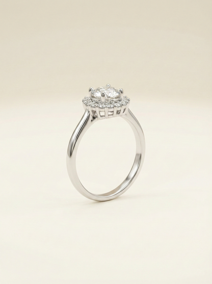 The Lumina Ethereal Halo Ring