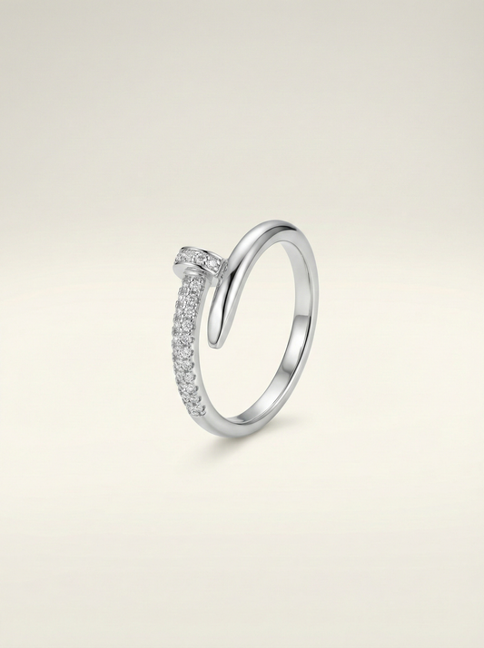 The Radiant Helix Nail Ring