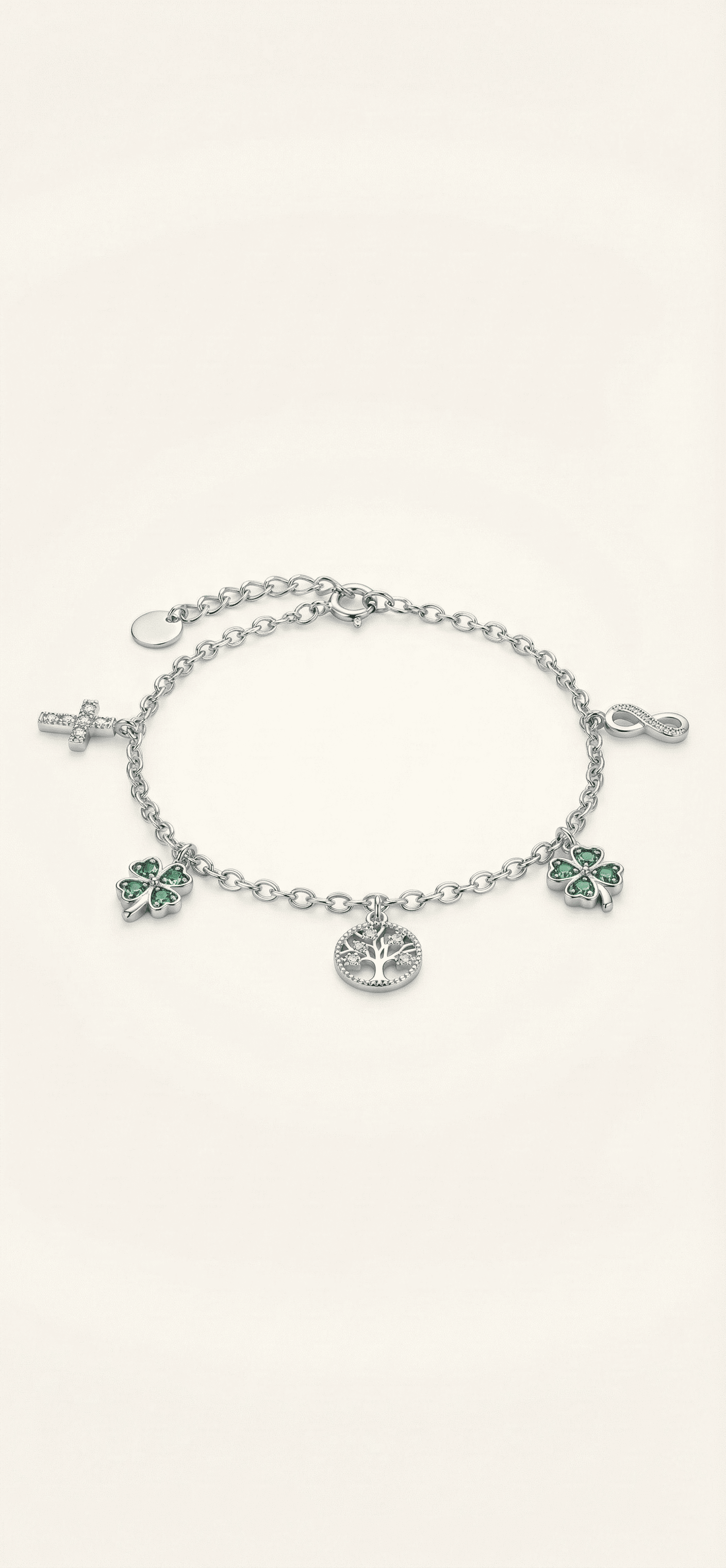 The Eternal Journey Multi-Charm Bracelet