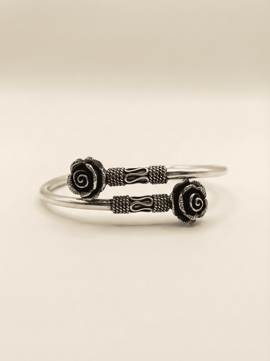 The Rosette Scroll Bangle