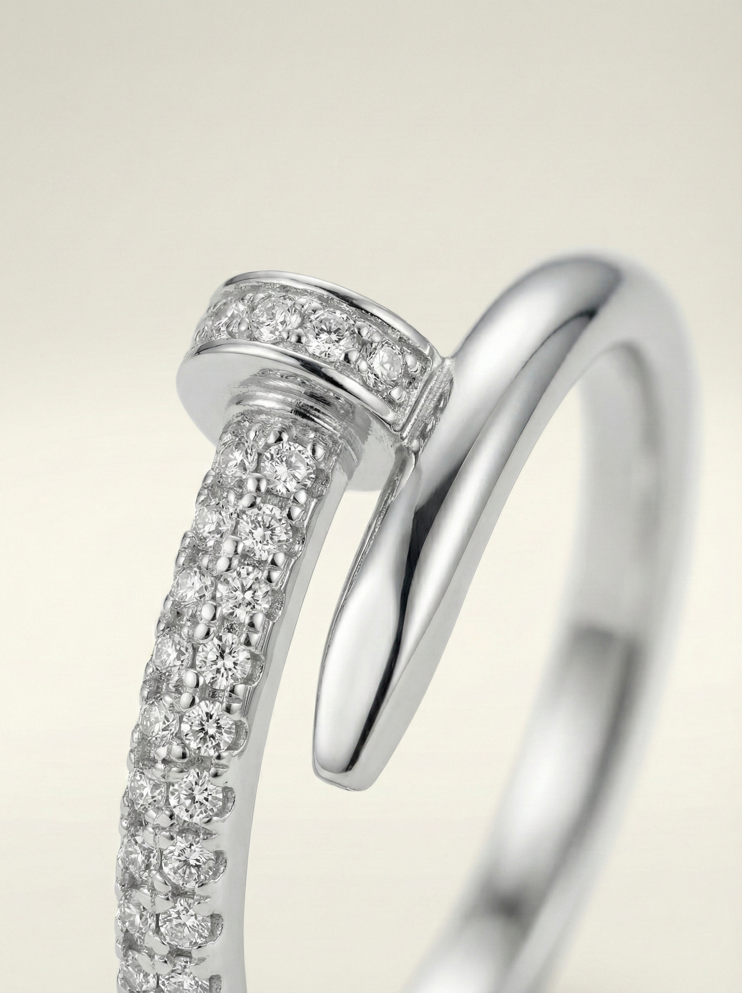 The Radiant Helix Nail Ring