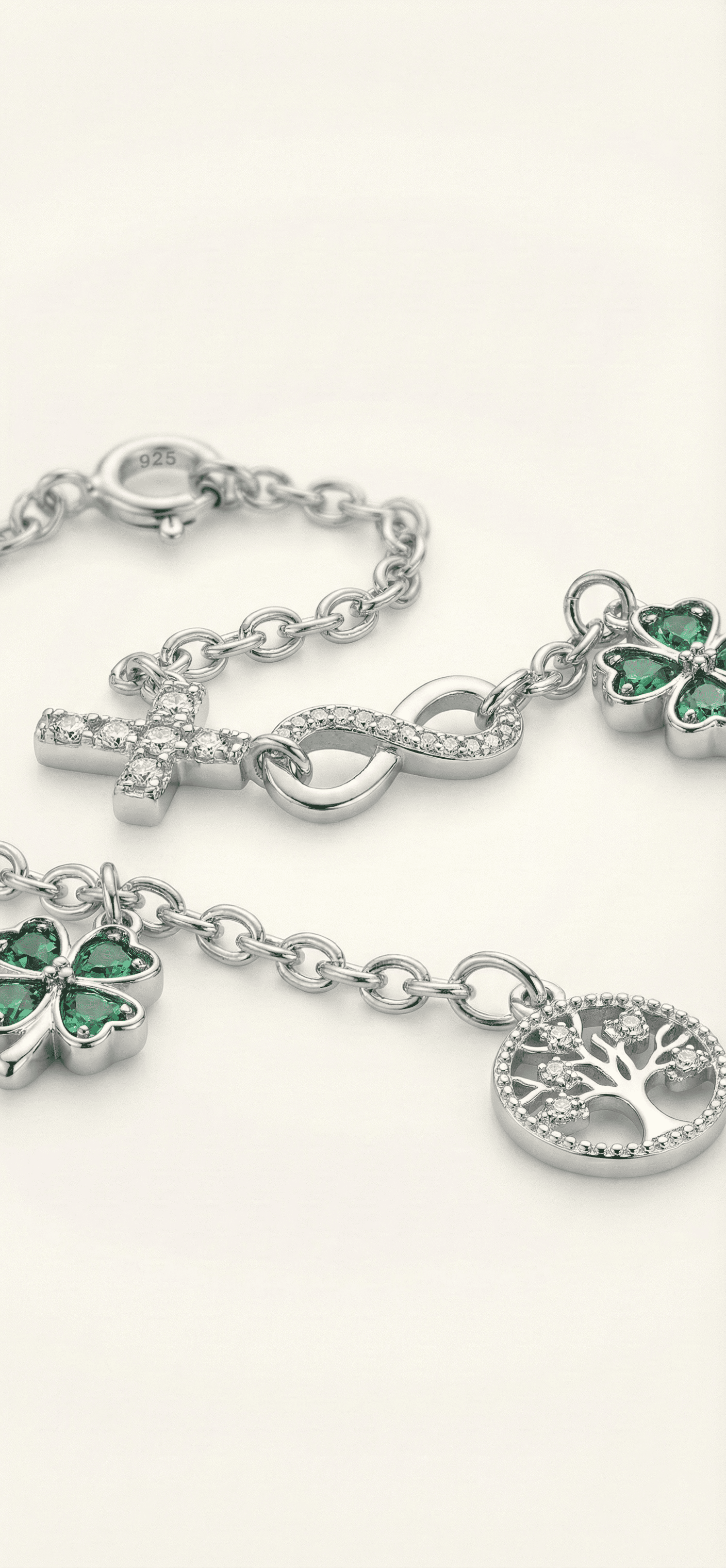 The Eternal Journey Multi-Charm Bracelet