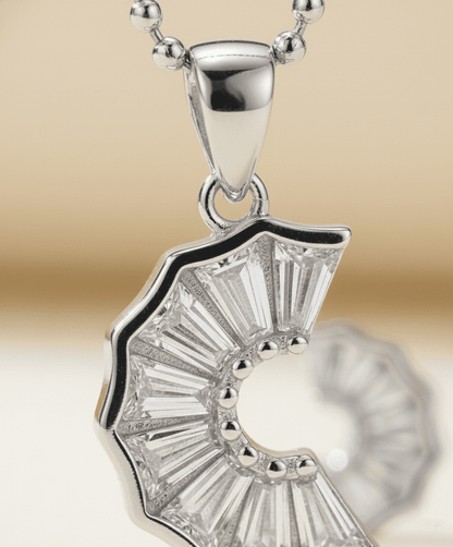 The Prismatic Arc Necklace & Earring Set