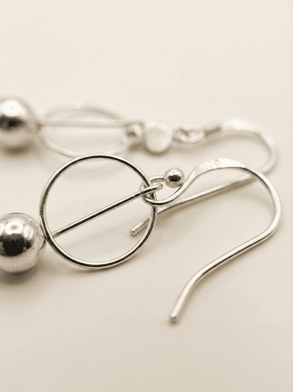 Celestial Sphere Drop Earrings