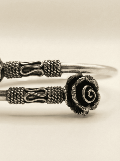 The Rosette Scroll Bangle