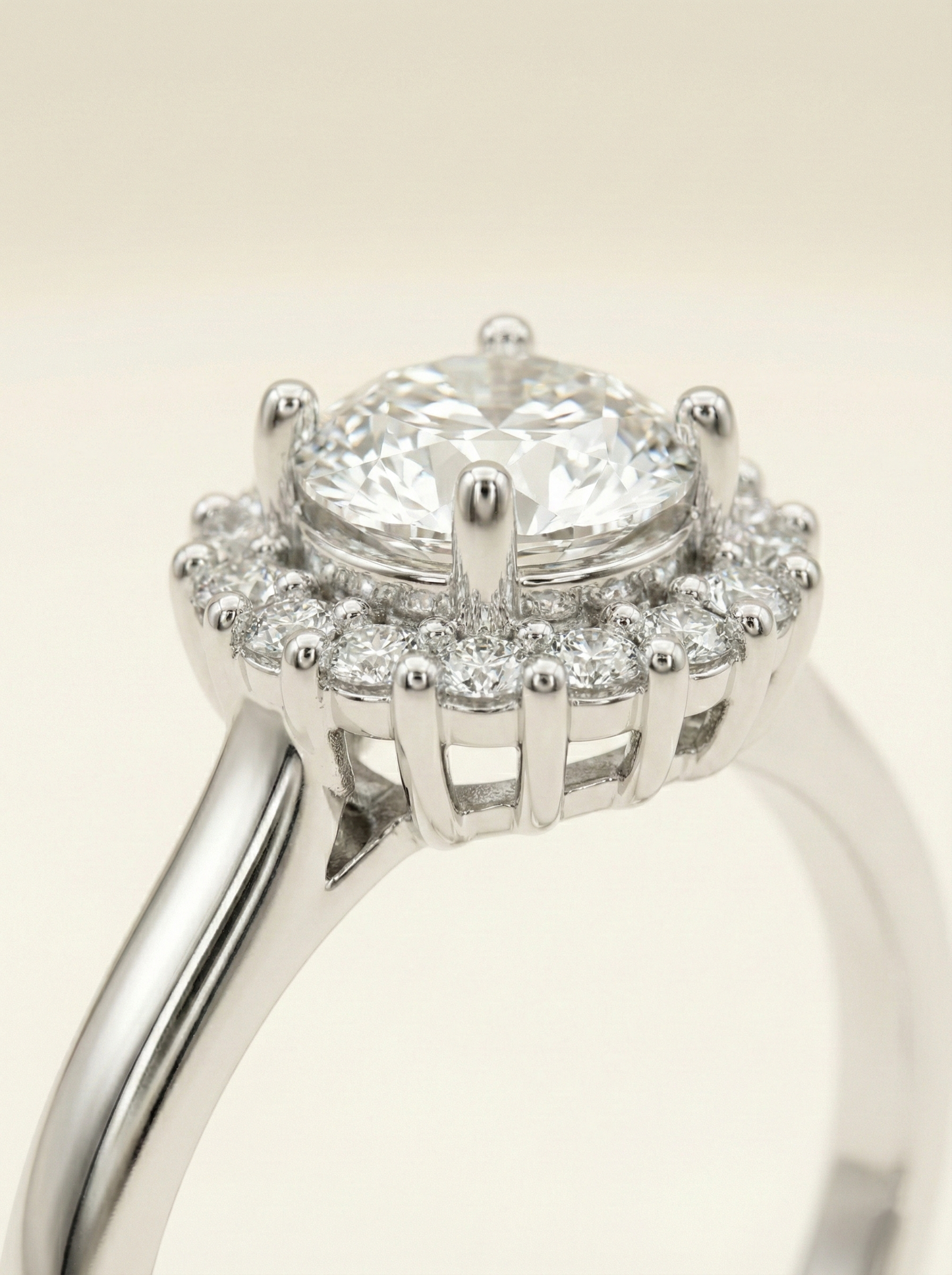 The Lumina Ethereal Halo Ring