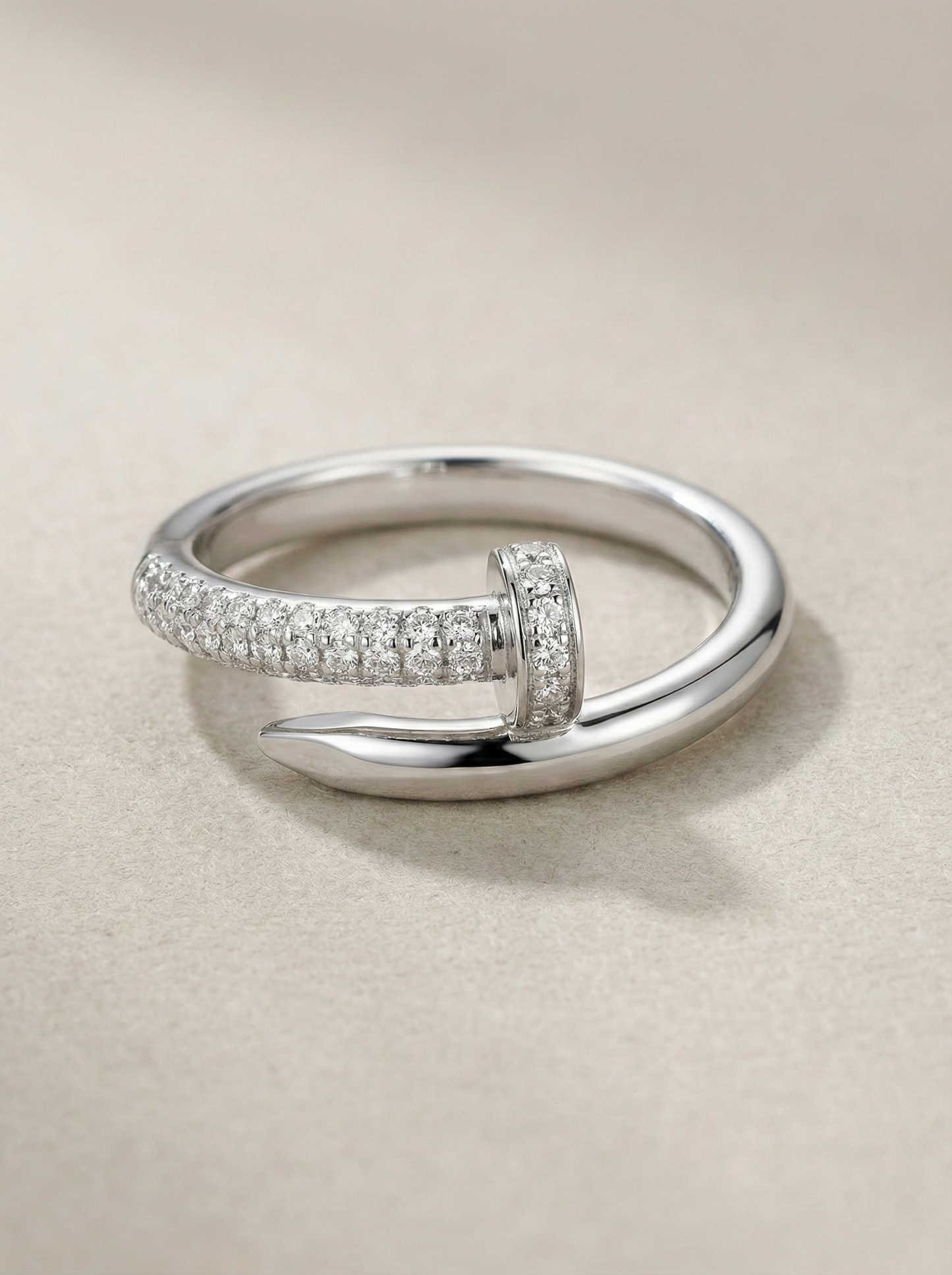 The Radiant Helix Nail Ring