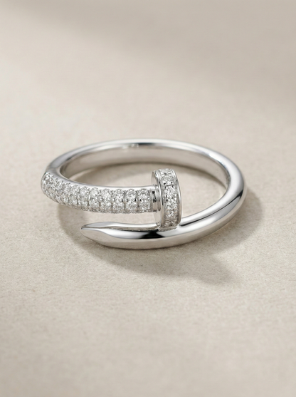 The Radiant Helix Nail Ring