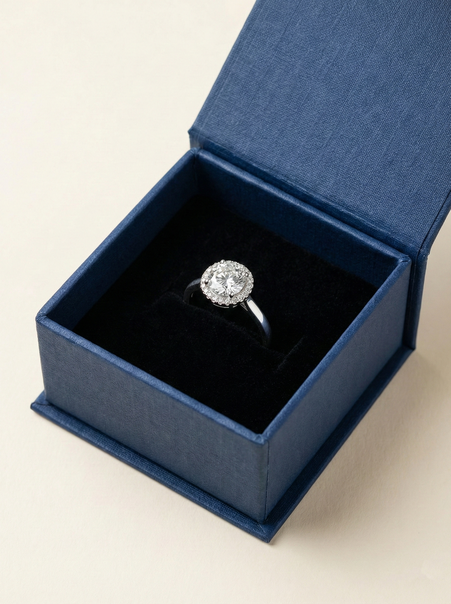 The Lumina Ethereal Halo Ring