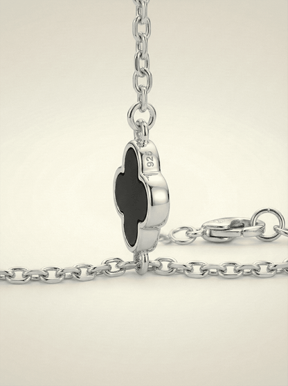 Noir Clover Minimalist Bracelet