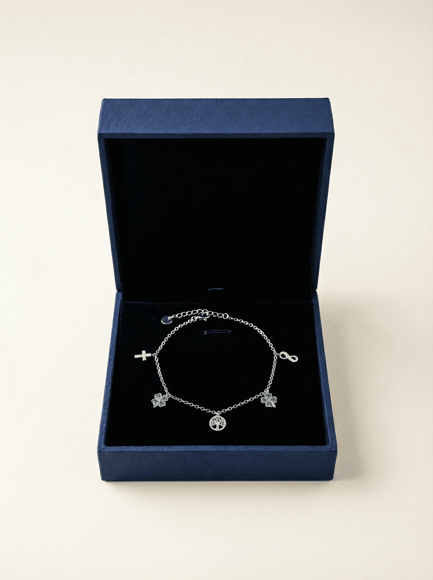 The Eternal Journey Multi-Charm Bracelet