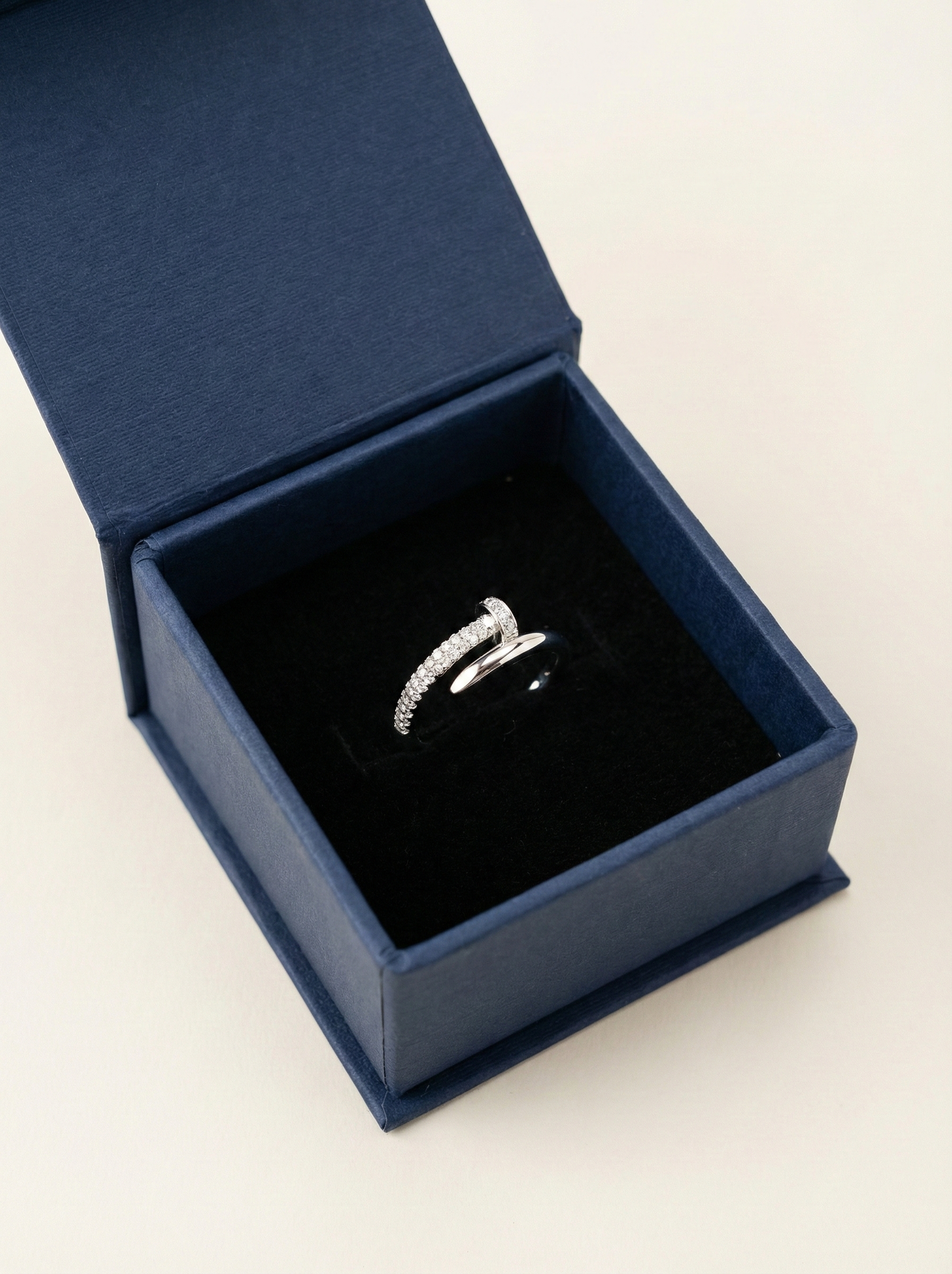 The Radiant Helix Nail Ring