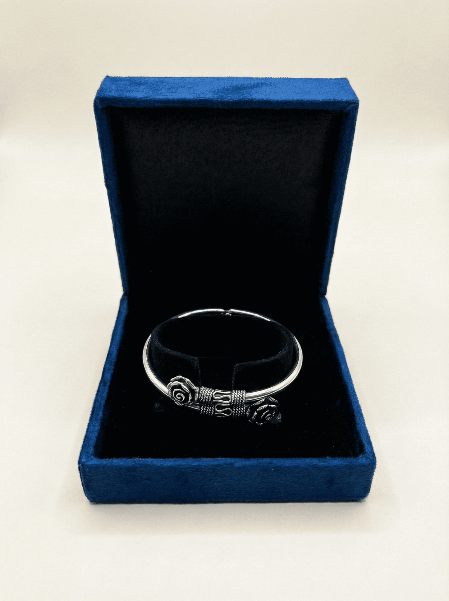 The Rosette Scroll Bangle