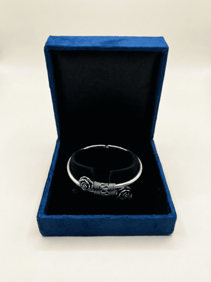 The Rosette Scroll Bangle