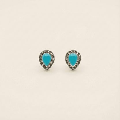 Ethereal Pearly Teardrop Earrings