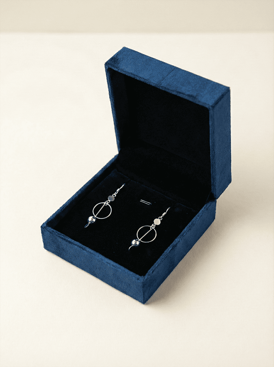 Celestial Sphere Drop Earrings