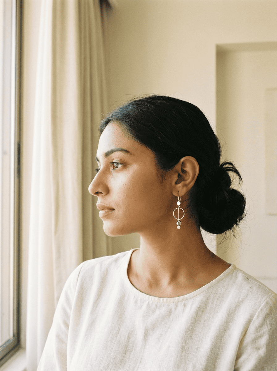 Celestial Sphere Drop Earrings