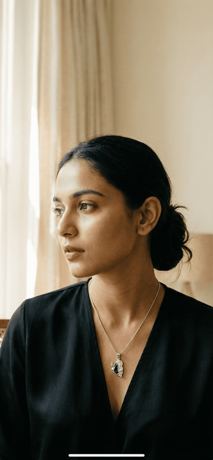 The Monarch Mosaic Butterfly Necklace