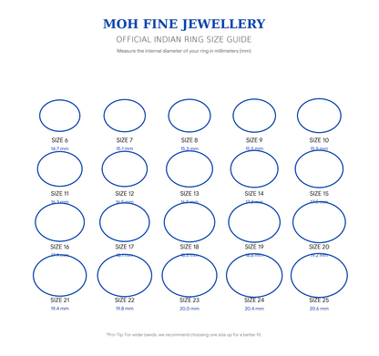 Azure Horizon Sapphire & Silver Eternity Band