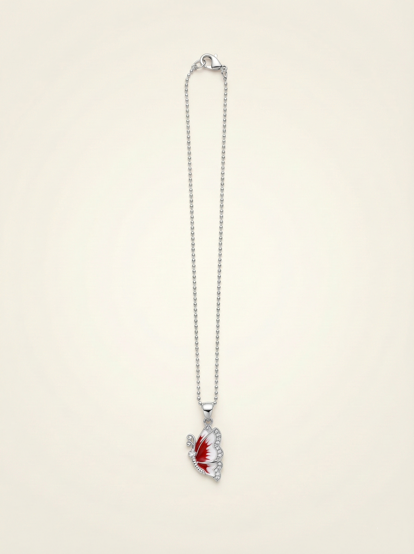 The Monarch Mosaic Butterfly Necklace